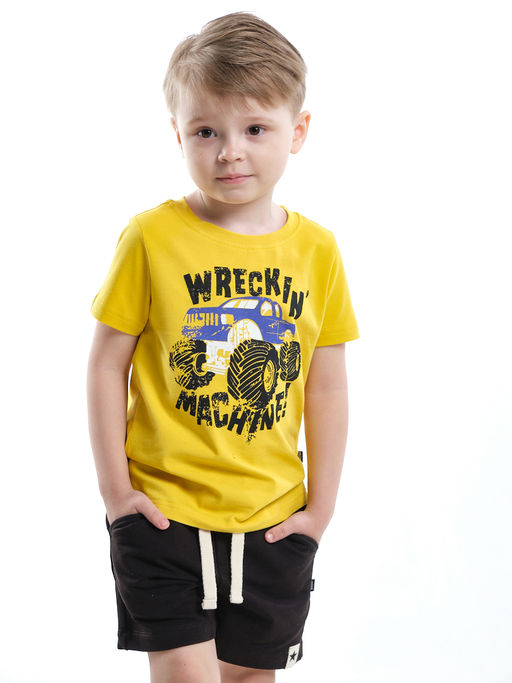 Футболка стильная для детей UD 7895 изумрудный - Mini maxi фото 15