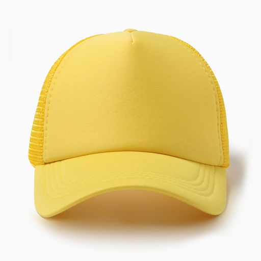Бейсболка, желтый, размер 56-58