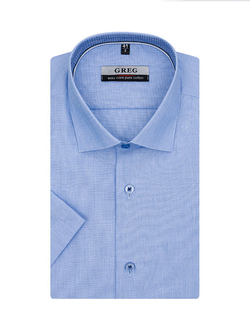 Сорочка мужская короткий рукав GREG 213/101/1714/1p