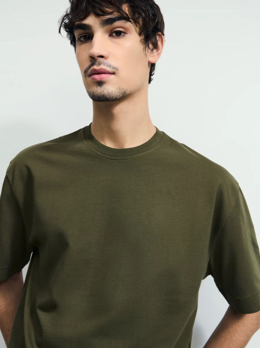 Футболка oversize из 100% хлопка / Zarina  фото 6