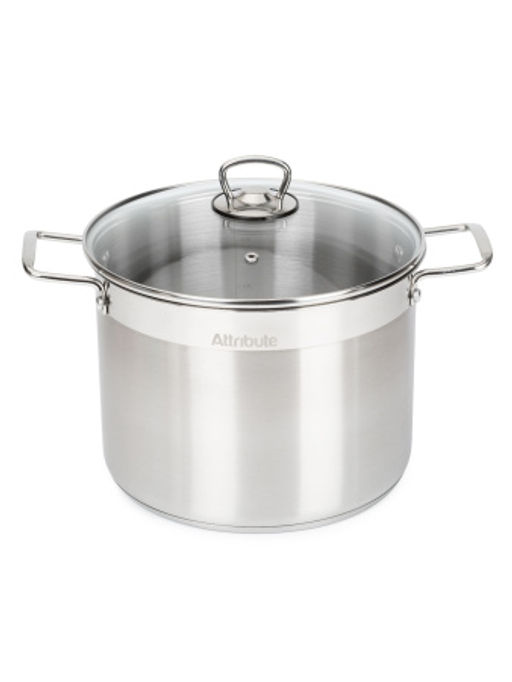 Кастрюля со стеклянной крышкой MASTER CHEF 8.0л 24х18см - Attribute фото 10