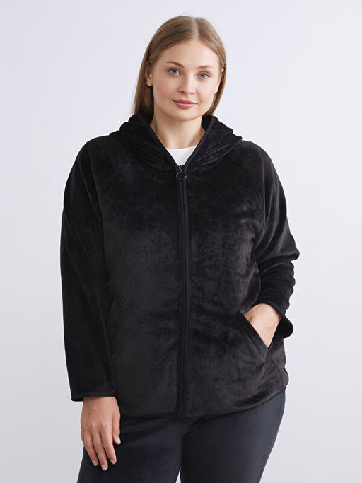 Kap??onlu Pel?? Kad?n Pijama ?st?