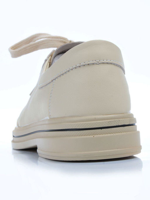 03-PDXL 95-3 BEIGE Полуботинки спортивные женские (натуральная кожа) - No name фото 6