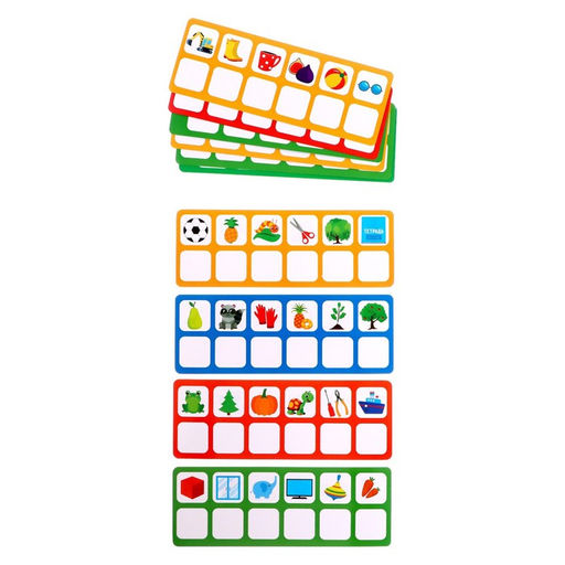 Развивающий набор Составляем слова по первым буквам - Iq-zabiaka фото 3