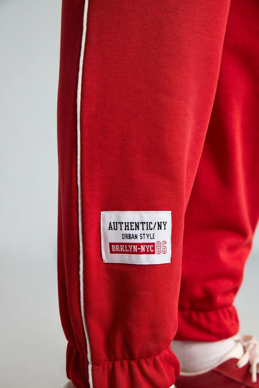Regular Jogger Fit Bask_l_ E_ofman Alt_ Erkek _ocuk - Defacto фото 6