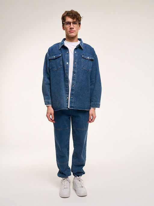 Брюки синий CN25117JG1 - Nota bene фото 5