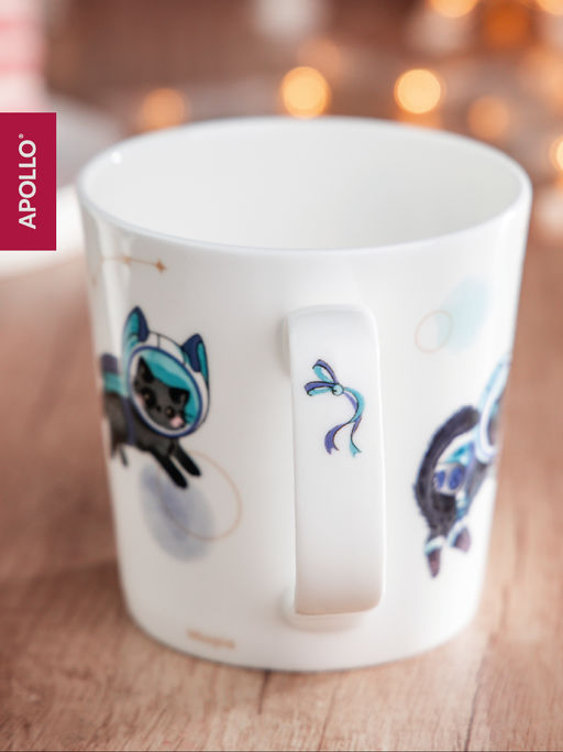 Кружка APOLLO genio "Cosmo Cono" 370 мл цвет: синий