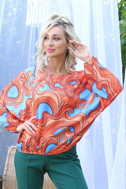 Блуза М5-5083/4 - Wisell фото 4