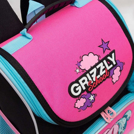 RAm-484-6 Рюкзак школьный с мешком - Grizzly фото 34