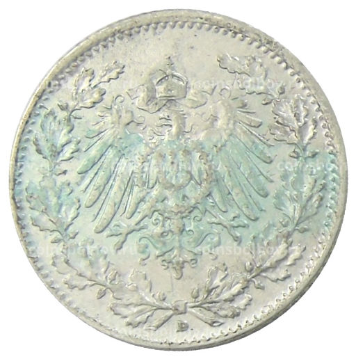 1/2 марки 1915 года D Германия