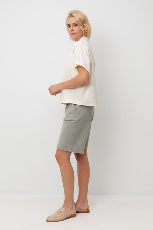 ЕВТ 4138/лесной туман шорты жен