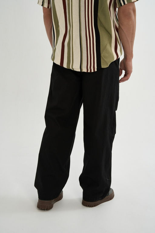 Брюки текстильные Черный KAI Woven Casual Pants - Anta фото 6