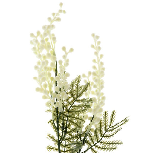 Цветок искусственный "Мимоза", L22 W20 H86 см