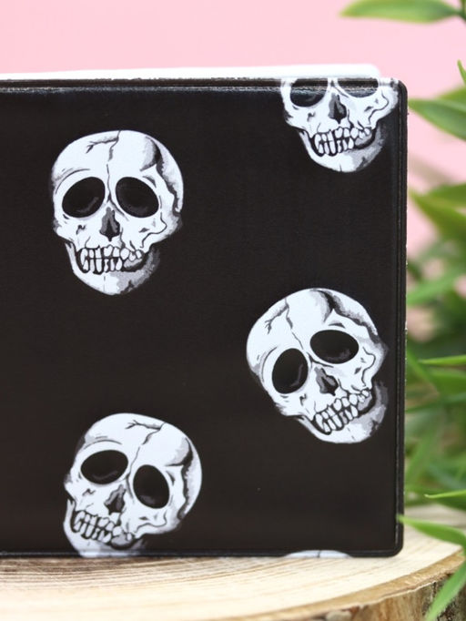 Обложка для студенческого Skulls, плотность 600 мкм