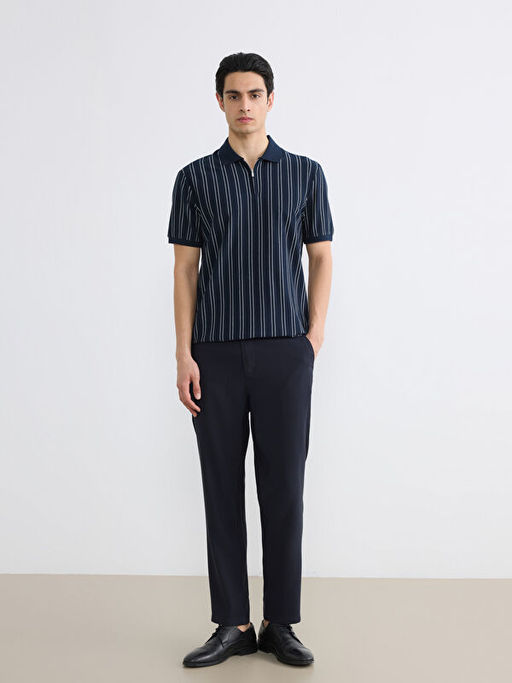 Polo Yaka ?izgili Erkek Ti??rt