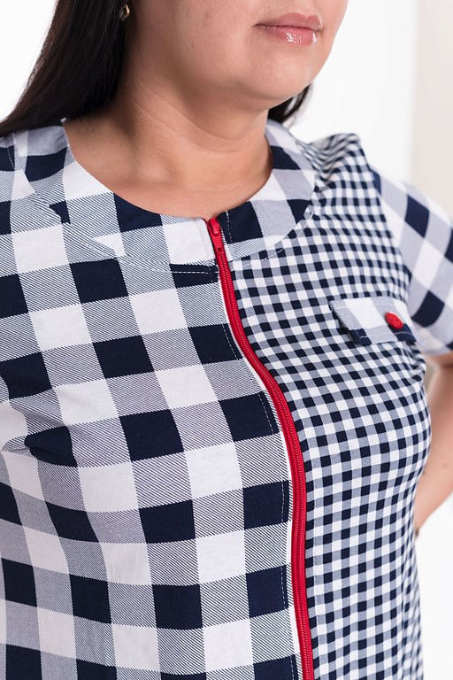 Халат М324297а Синий - Елена фото 6