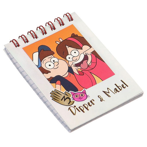 Блокнот А7 32 л на гребне Dipper and Mabel, Гравити Фолз - Disney фото 3