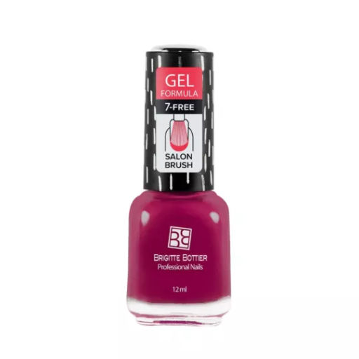 Brigitte Bottier Лак д/ногтей GEL FORMULA тон 04 малиновый 12мл BB-GF04