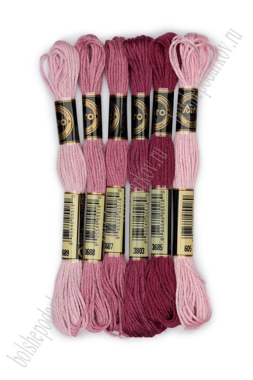 Набор ниток мулине (6 шт) SF-4104, №85