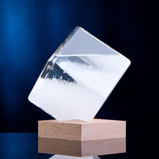 Барометр- штормгласс TAKE IT EASY «Куб», 10×10 см