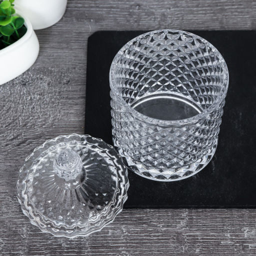 Сахарница 300 мл 8,5х14 см прямая резная / DGF7896 /уп 48/ - Галеонтрейд фото 3