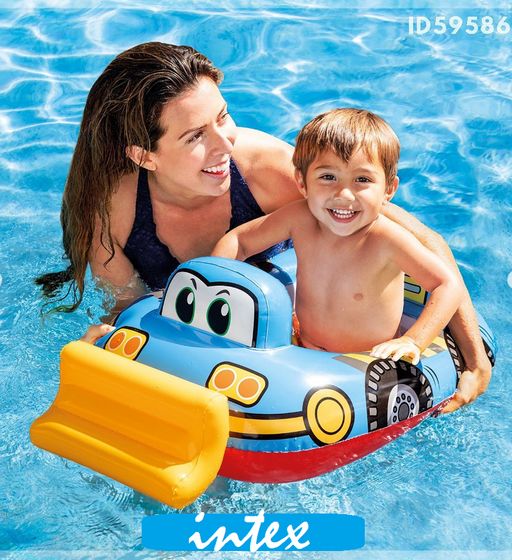 Круг-трусы Машинки с сиденьем-спинкой до 11 кг, 1-2 года, микс INTEX  фото 5