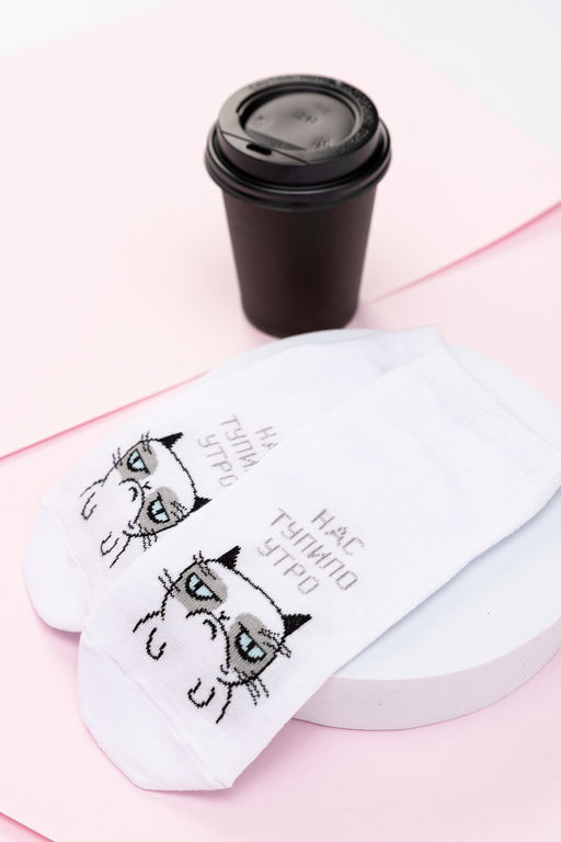 Цена за 2 пары. Носки Утро женские - Berchelli фото 13