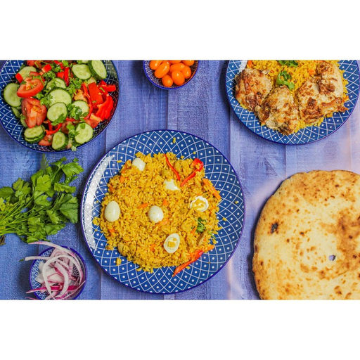 Тарелка Доляна «Бодом», d=26.7 см, керамика, синяя