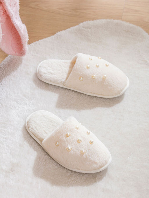 Boncuk ??lemeli Pel?? Kad?n Ev Terli?i