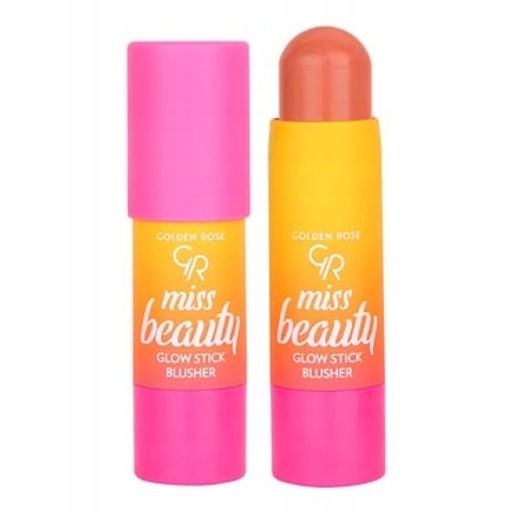 Golden Rose Румяна - карандаш MISS BEAUTY GLOW STICK тон 01 Персиковый Флэш