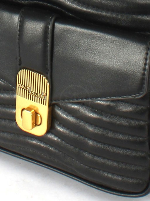 Рюкзак жен искусственная кожа DJ-6908-3-BLACK, 1отд, 2внут+2внеш/ карм, черный SALE 252237 - Adelia фото 3