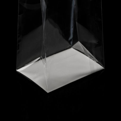 Цена за 10 шт. Пакет с жестким дном, прозрачный, 6×8×23 см