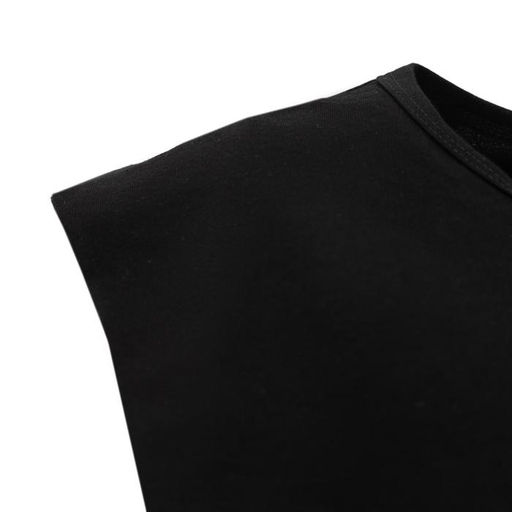 Майка женская MINAKU OVERSIZE FIT: чёрный, размер 44