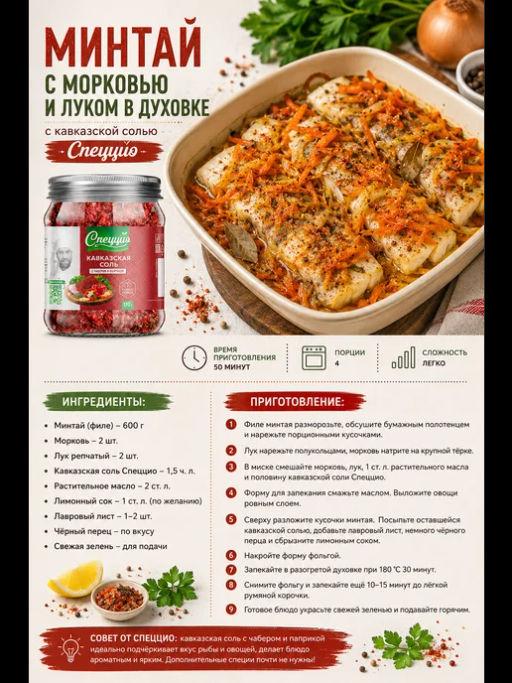 Кавказская соль с чабером и паприкой - Спеццио фото 5