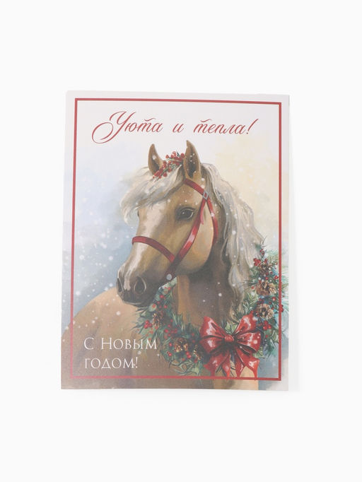 Набор подарочный Доляна Лошадь, 6 предметов, полотенце и аксессуары