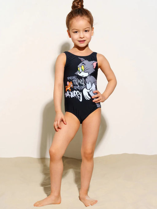 12442072 Купальник трикотажный для девочек - Playtoday фото 5