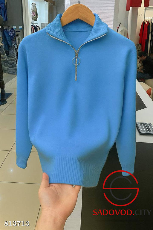 Кофта женская на полузамке