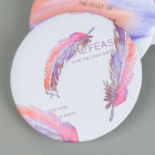 Зеркало карманное 7,5 см / CW419-6 /уп 12/480/ - Галеонтрейд фото 2