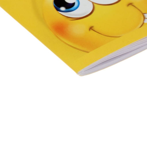 Цена за 4 шт. Альбом для рисования Calligrata «Смайлики» А5, 40 листов на скрепке, обложка мелованный картон, блок 100 г/м²