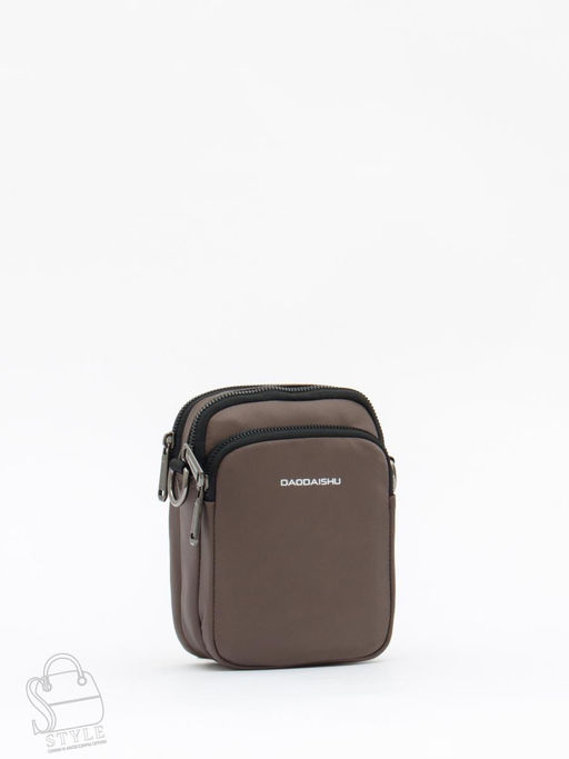 Сумка мужская 65055D coffee Daodaisho  в Новосибирске