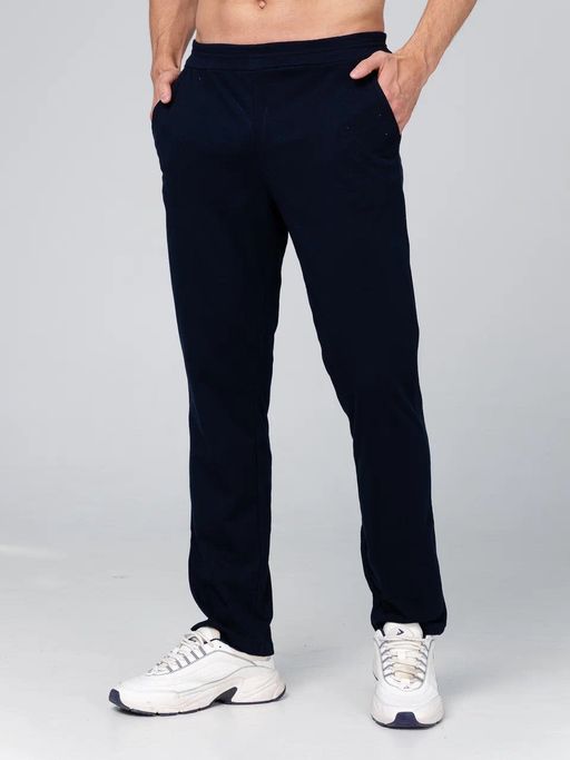 Брюки мужские кулирка (темно синий) - Lena basco фото 10