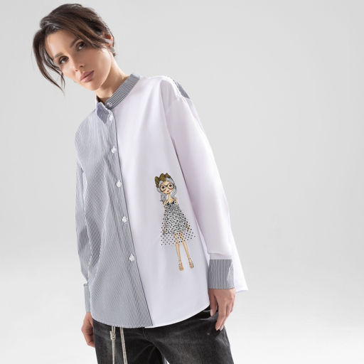 Рубашка дизайнерская Конкуренция невозможна - Charutti фото 3