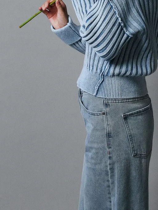 10200310395 Джемпер жен. Boschetto серо-голубой - Concept club фото 2