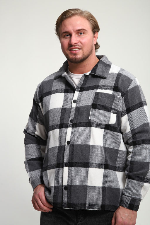 Рубашка мужская в клетку РМК-01