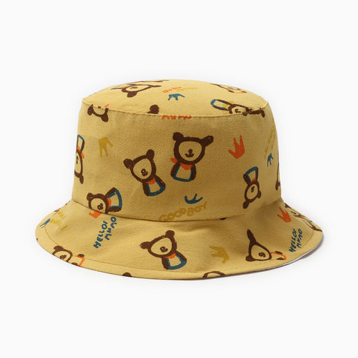 Панама детская MUMO MINAKU, размер 48, горчичная