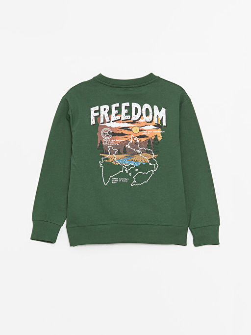 Rahat Kal?p Bisiklet Yaka Erkek ?ocuk Sweatshirt - Waikiki фото 2