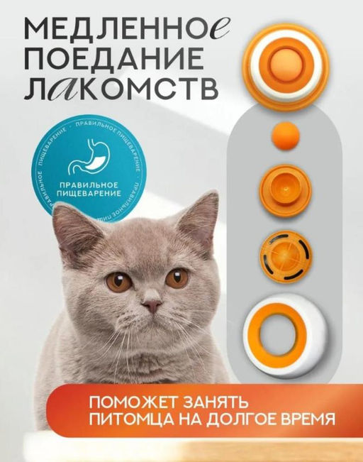 Силиконовая интерактивная миска