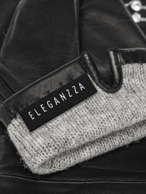 Перчатки женские ш+каш. IS01442 black - Eleganzza фото 8