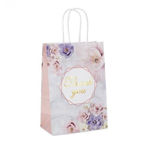 Цена за 12 шт. Пакет подарочный 21x15x8см / Q217 /уп 12/1200/ - Галеонтрейд фото 4