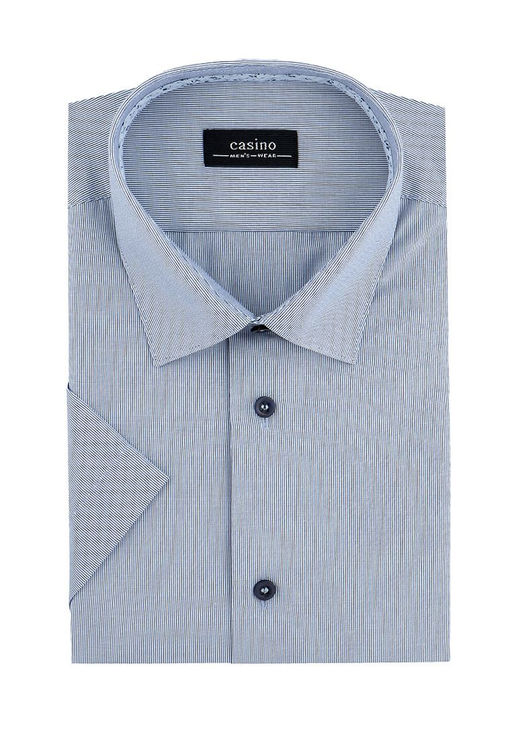 Сорочка мужская короткий рукав CASINO c211/057/1002/Z/1p  фото 2